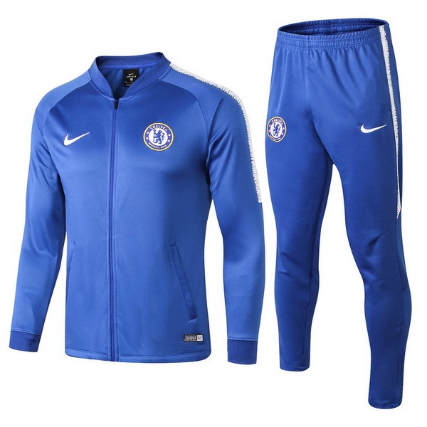 Chandal del Chelsea 2018-2019 Blanco Azul